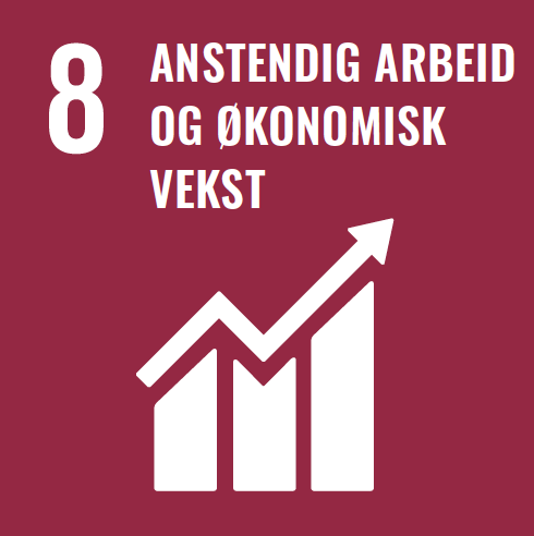 FN bærekraftsmål 8 - Anstendig arbeid og økonomisk vekst